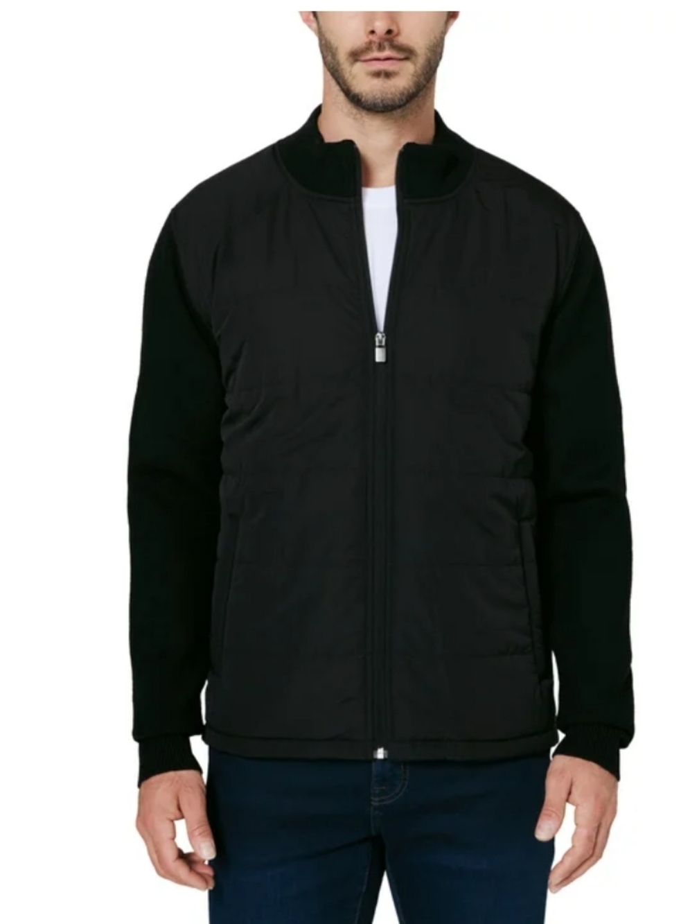 New!Infinity LINEARFLEX Quilted Insulated Full Zip Men's Jacket Pockets Outdoors